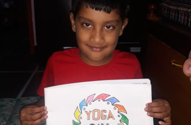 YOGA DAY DRAWING 2021