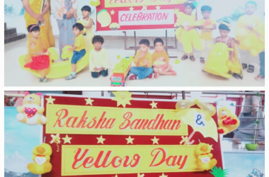 Yellow Day Celebration And Raksha Bandhan 2022