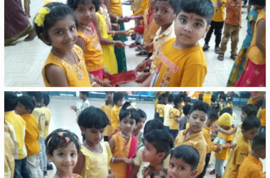 Yellow Day Celebration And Raksha Bandhan 2022