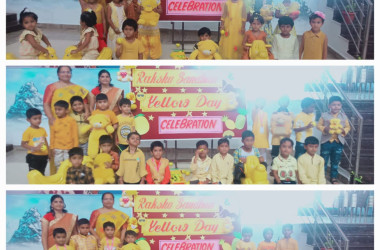 Yellow Day Celebration And Raksha Bandhan 2022