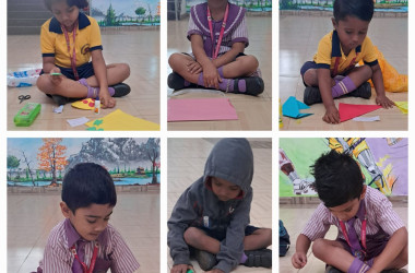 KG class craft activity