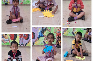 KG class craft activity