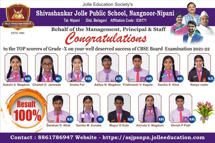 CBSE Result 100% 2021-22